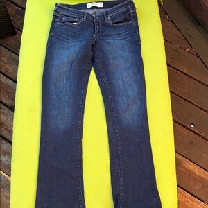 A&F Skinny Boot Jean Dark Indigo W 30 L 33 size 10